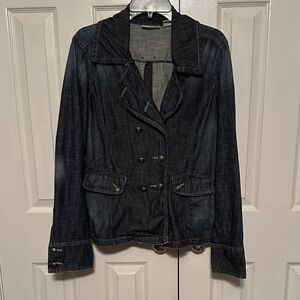 DKNY Dark Wash Denim Jacket